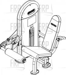 Leg Extension - 9IN-S1010-13BSSC - Cover