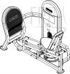 Leg Press/Calf Seat - 9IL-D1013-13BSSB - Cover