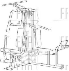 Weider - Pro 9635 - WESY96352 | Fitness and Exercise Equipment Repair Parts