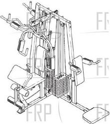 Weider - Pro 3550 - WESY38321 | Fitness and Exercise Equipment Repair Parts