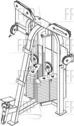 DCCP - Dual Cable Chest Press - Equipment Image