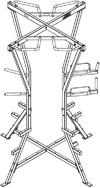 Body Weight Chin Dip/ Leg Raise - BWCDLR - Equipment Image