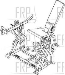 Lateral Leg Extension ISO - ILLE - Equipment Image