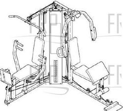 Weider - Pro 9600 - WESY59101 | Fitness and Exercise Equipment Repair Parts