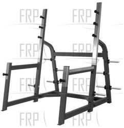 F2 Free Weight Squat Rack - Product Image