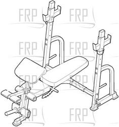 831.150321 - C740 BENCH - Product Image
