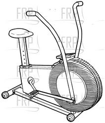 Airobic Cycle - PF310111 - Product Image