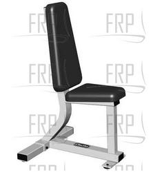 F2 Free Weight Seated Utility Bench - Product Image