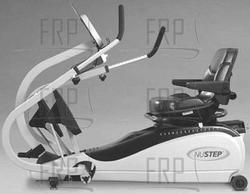 TRS-4000 Version 1.2 Recumbent Stepper - Product Image