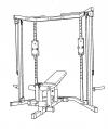 4.0 WEIGHT BENCH - IMBE40051 - Product Image
