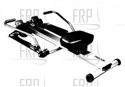 Electric Rowing Machine - 620e - Product Image