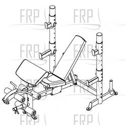 E6900 Bench - 831.157180 - Product image