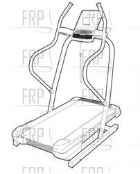 X3 Interactive Incline Trainer - 831.308740 - Product Image