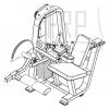 Seated Leg Curl - Icarian - 619 - Product Image
