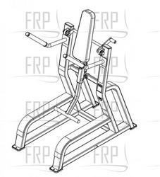 Vertical Abdominal Crunch - AB103 - (BYWM) - Product Image