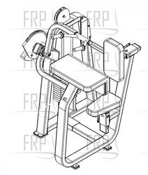 Seated Tricep Flat - 210KS - Product Image