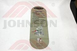 Sticker;Operation Instruction;;;;;;GM20 MX-S31 - Product Image