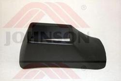 Console Mast Cover;;RB121;PVC;Black - Product Image