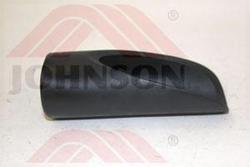 Sleeve, Handle Bar, PVC, Black, TM627 - Product Image
