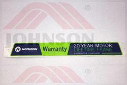 Sticker;MotorCover;;TM301 - Product Image