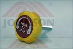 Resistance Tension Knob, Screw Mast, S45C, - Product Image