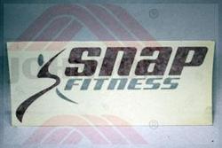 Snap Fitness Decal/Strength - Product Image