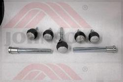 HARDWARE KIT BLACK - Product Image HARDWARE KIT BLACK - Product Image