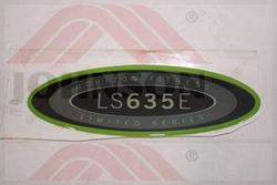 Sticker; Rear Stabilizer Cover; - Product Image