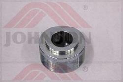 PULLEY, POLY-V, ZINC PLATING, SS41, J10#70, - Product Image