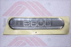 Decal, Front Side Cover-B600 - Product Image