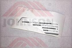 Decal,Console,Right-CT81 - Product Image Decal,Console,Right-CT81 - Product Image