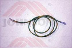 H/P EXT GND Wire, 1100L, (#5.0 OT), CB62, - Product Image