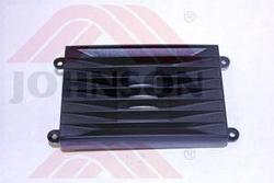 Plate, black, TM295-N32B - Product Image