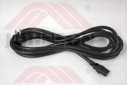 Power Cord;Non NEMA;12 feet; 90 DEGREE - Product Image