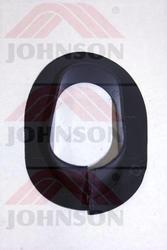 Console Mast, Cover, PVC Black, EP518-1US - Product Image