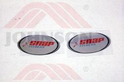Sticker;Motor Cover;SNAP;AL;TM94 - Product Image