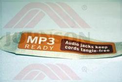 Decal,Console-MP3 Ready - Product Image