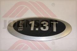 Decal, Motor Cover-1.3T - Product Image