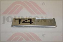 Decal, Motor Cover -T4 - Product Image
