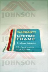 Decal, Rear End Cap-L - Product Image