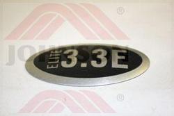 Decal, Side Cover - 3.3E - Product Image