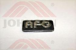Decal, Aluminum, Motor Cover -T4,T6 (AFG) - Product Image