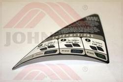 LAYOUT INSTRUCTION DECAL - Product Image LAYOUT INSTRUCTION DECAL - Product Image