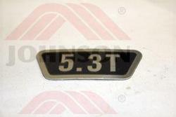 Decal Motor Cover, 5.3T - Product Image
