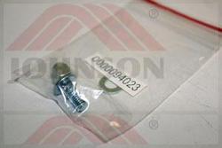Brake cable screw w/ nut - Product Image