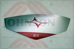 Decal,Motor Cover-821T,811T - Product Image
