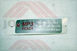Sticker, Console, Right, TM616-1US - Product Image
