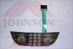 TV03 Overlay Set, Include Keypad - Product Image TV03 Overlay Set, Include Keypad - Product Image