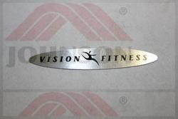 DECAL VISION FITNESS CONSOLE - Product Image