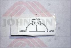 INDICATION DECAL--EXTERNAL - Product Image